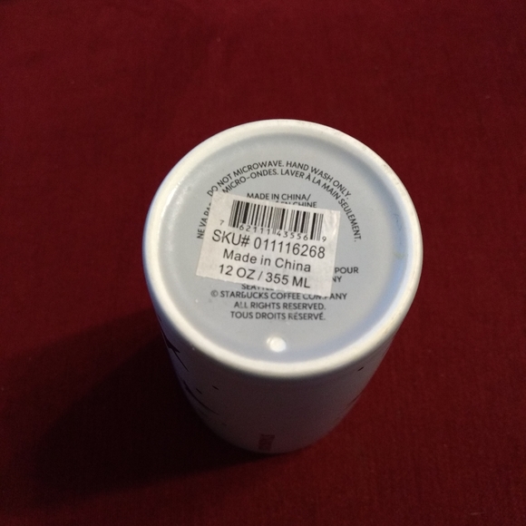 Starbucks 2020 Halloween Gray Night Cat Ceramic Double Wall Tumbler 12oz. - Picture 7 of 8